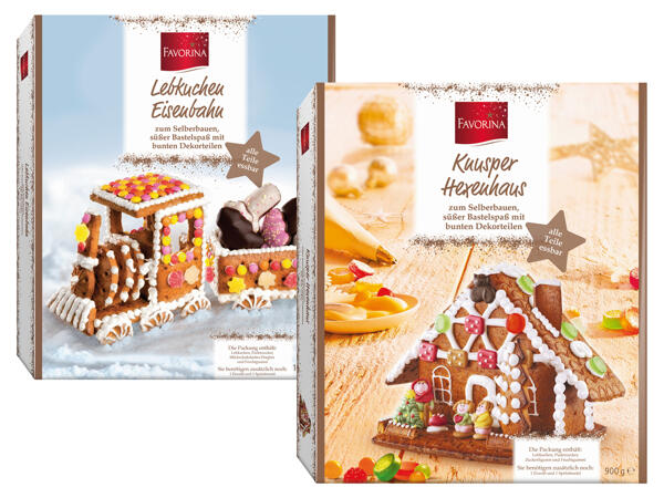 Lebkuchenhaus DIY Set