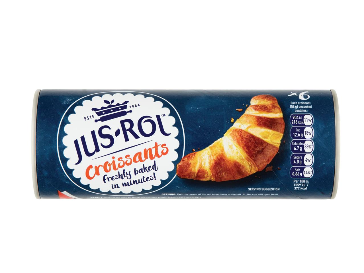 JUS-ROL Croissants/Pain au Chocolat/Cinnamon Swirl