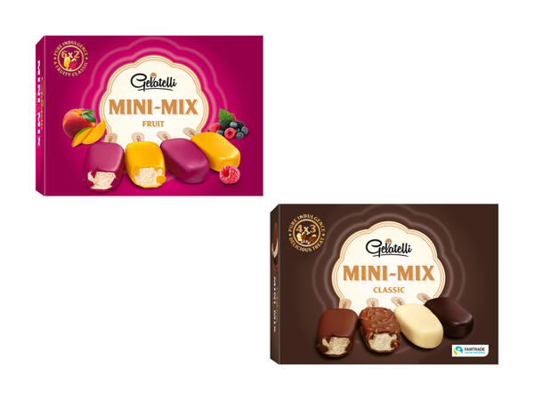 Glace mini mix classic/fruits