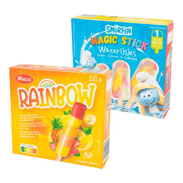 DE SMURFEN(R)/MUCCI(R) 				IJssticks