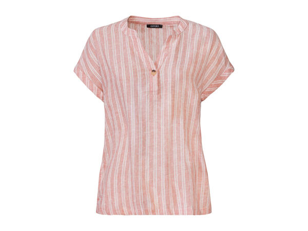 Esmara Ladies' Linen-Blend Blouse