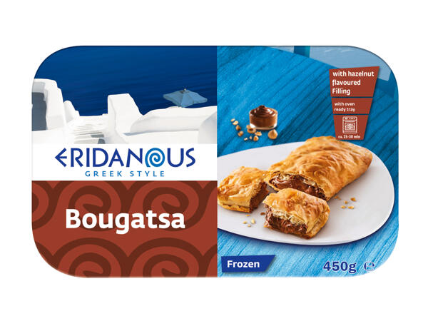 Bougatsa with Chocolate and Walnut Filling
