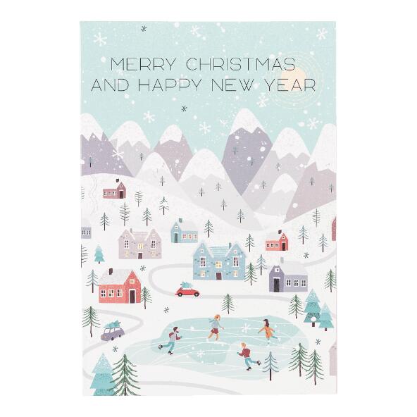 HOME CREATION(R) 				Carte de Noël (6 pcs) ou bon cadeau (2 pcs)