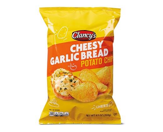Clancy's Cheesy Garlic Bread Potato Chips
