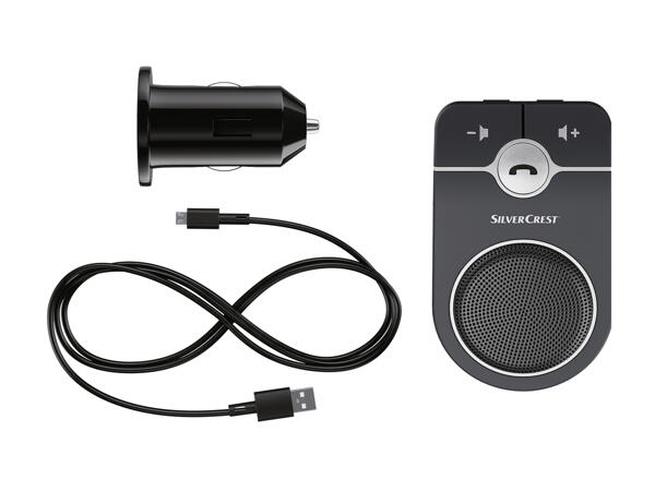 SILVERCREST(R) Håndfrit Bluetooth(R)-sæt