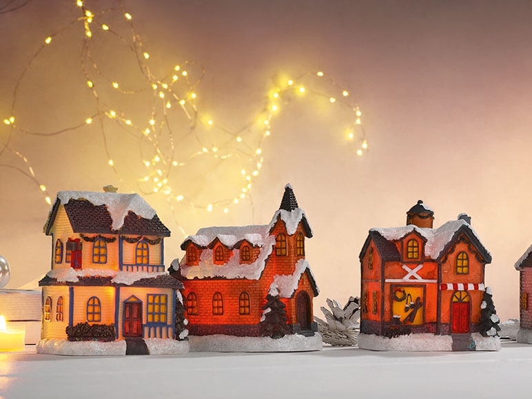MELINERA Christmas Village Scene
