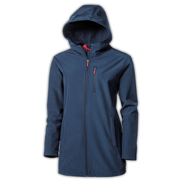Modischer Softshell-Mantel