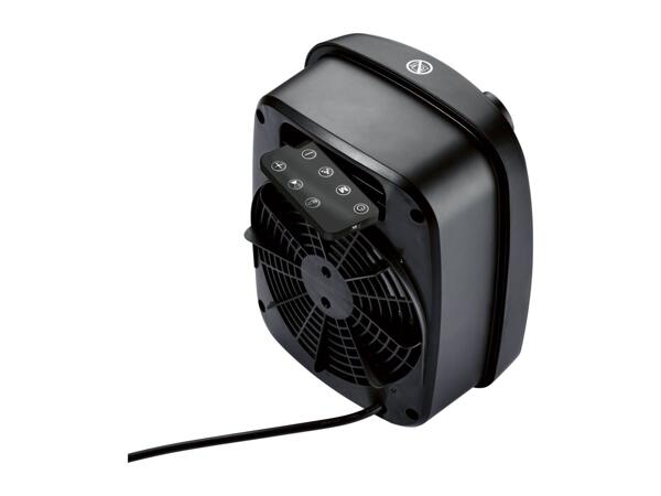 Silvercrest Fan Heater - Black