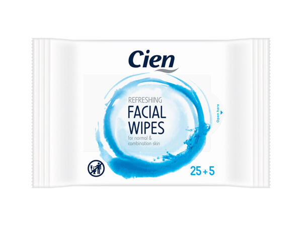 Cien(R) Toalhetes de Higiene Facial