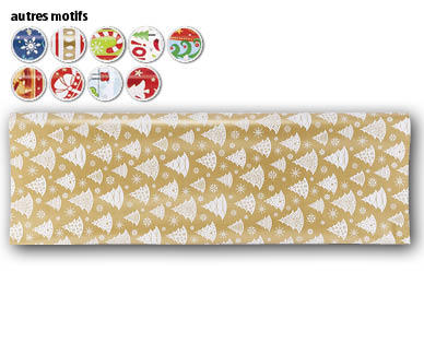 Papier cadeau spécial Noël