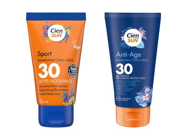 Crema solare sport/​anti-età