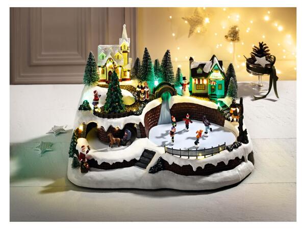 Animated Christmas Scene