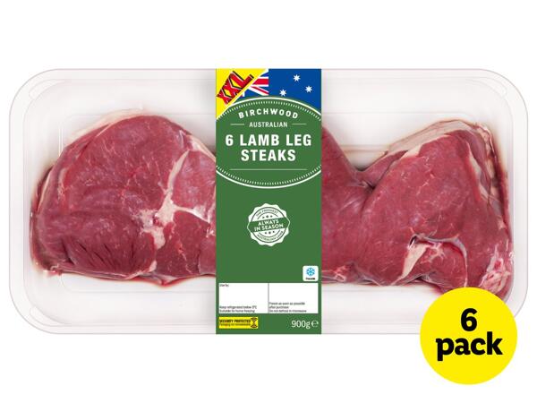 Birchwood XXL Lamb Leg Steaks