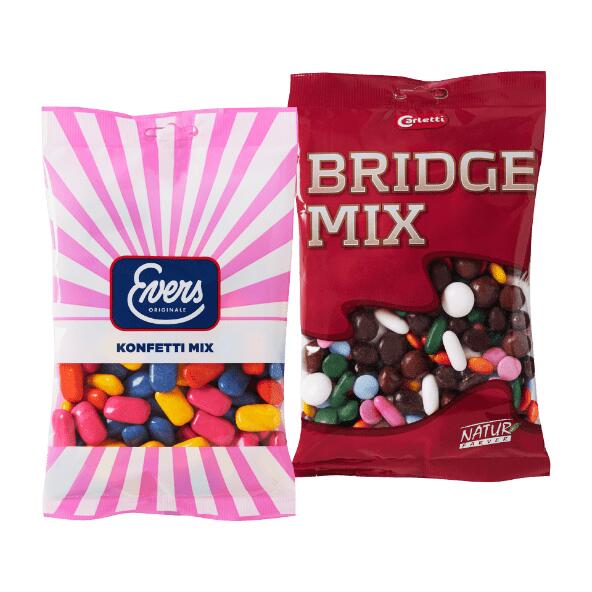 Bridge eller Konfetti mix