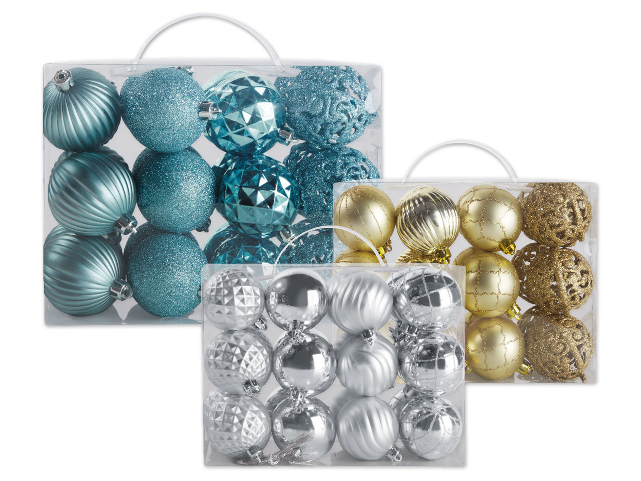 MELINERA(R) Christbaumkugelset, 24-teilig