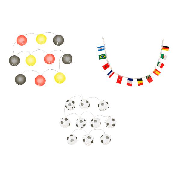 BELAVI(R) 				LED-Lichterkette „Fußball-WM"