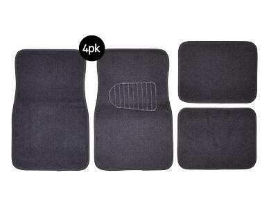 Carpet Car Mats 4pk