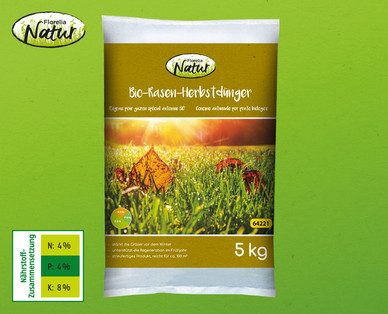 FLORELIA NATUR Bio-Rasen-Herbstdünger