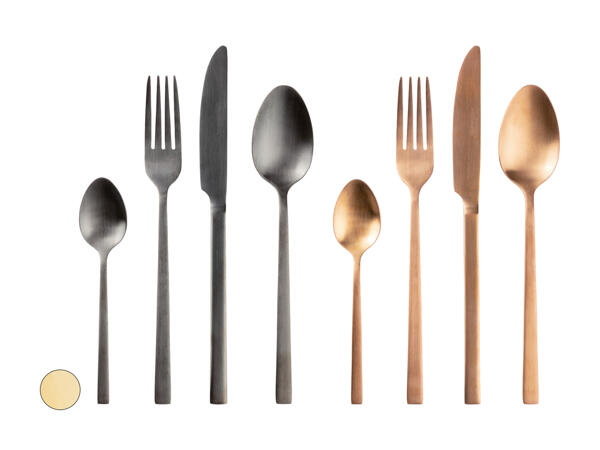 Edelstahl-Besteck-Set, 16-teilig