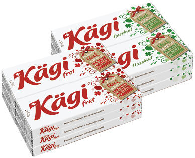KÄGI 
 SCHOKOLADENWAFFELN