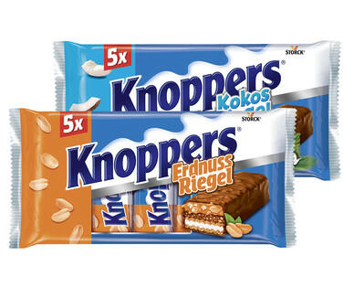 STORCK(R) 
 KNOPPERS ERDNUSSRIEGEL/ KOKOSRIEGEL