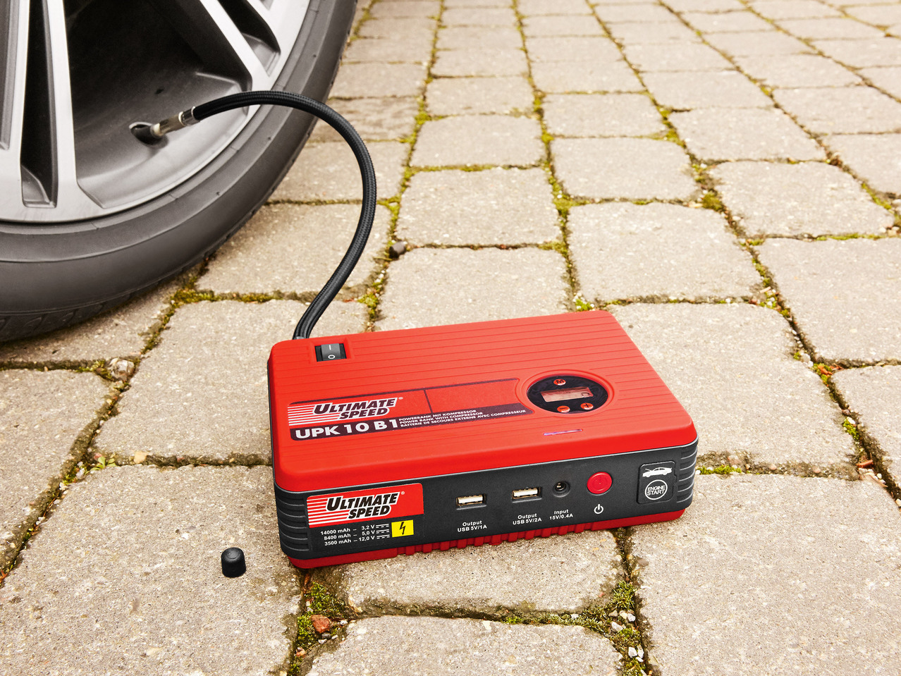 Powerbank with Compressor