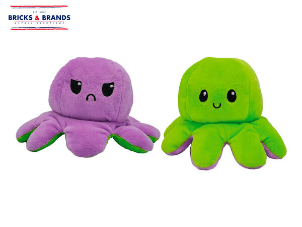 Bricks & Brands Mood Octopus Soft Toy