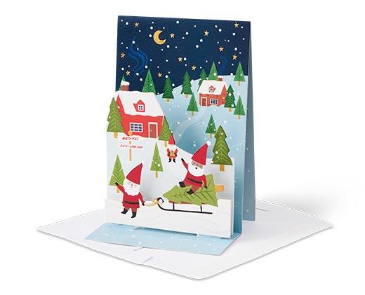 Merry Moments 
 Pop Up Christmas Cards