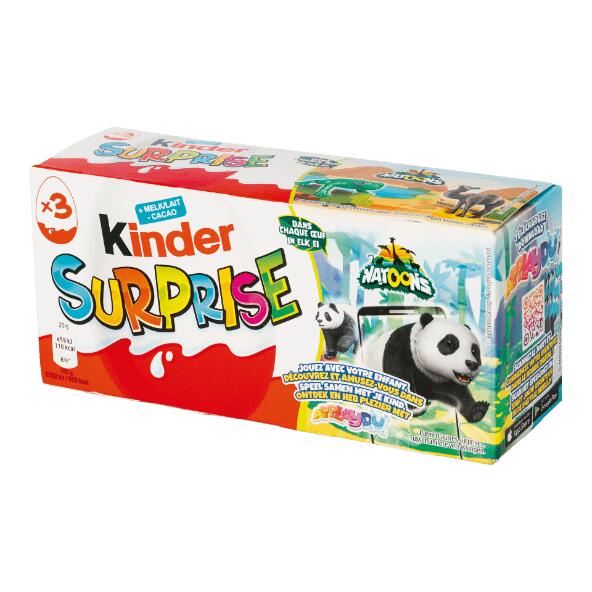 KINDER(R) 				Verrassingseieren, 3 st.