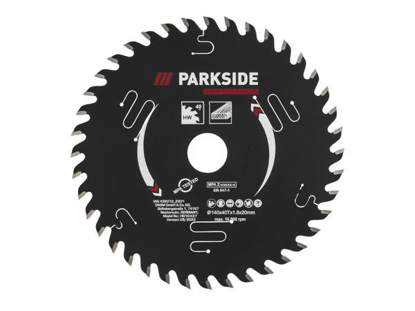 PARKSIDE PERFORMANCE(R) Pilový kotouč pro okružní pily, 140 mm