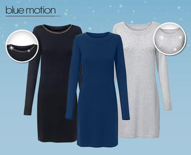 BLUE MOTION Damen-Strickkleid