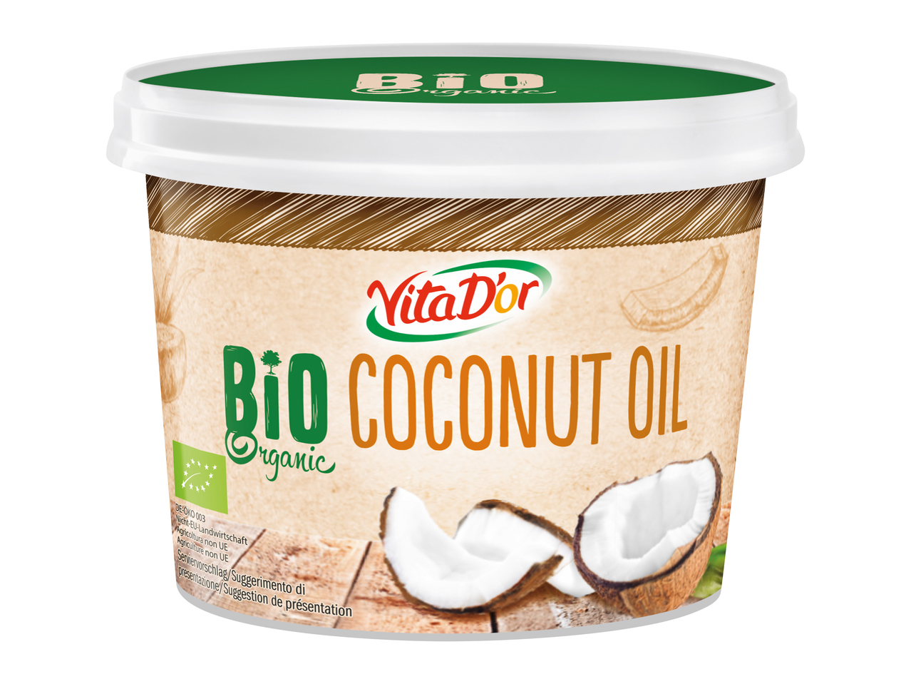 Huile de noix de coco bio
