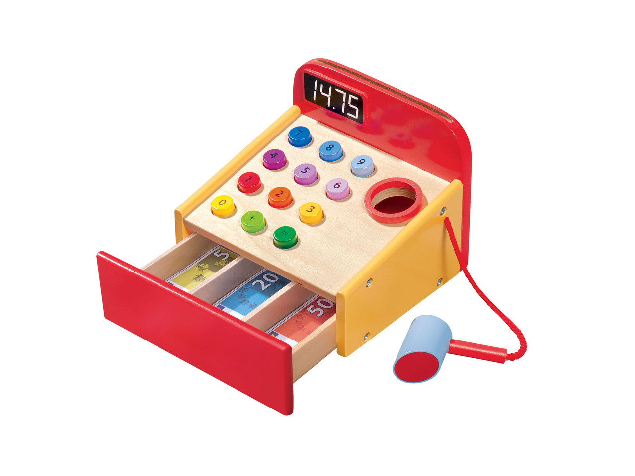 Wooden Toy Cashier or Scales