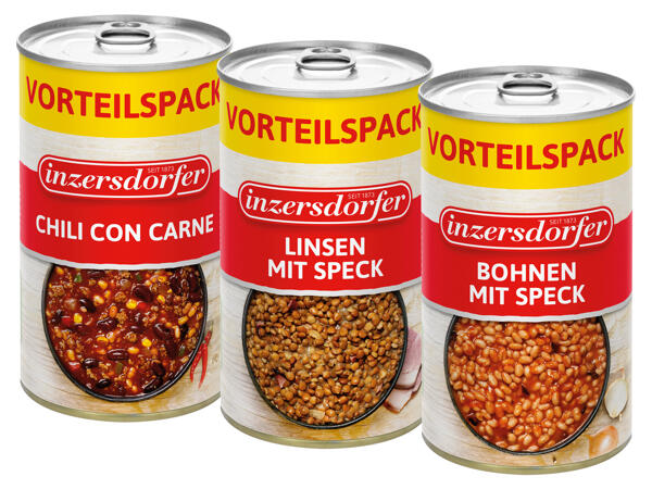 Inzersdorfer Fertiggerichte oder Suppen