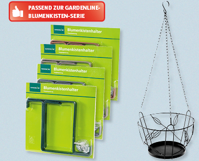 GARDENLINE(R) Blumenkistenhalterung/Hängeampel