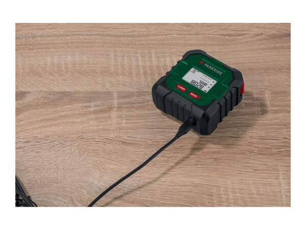 Parkside 4V Cordless 50m Laser Distance Measurer with Tape Measure