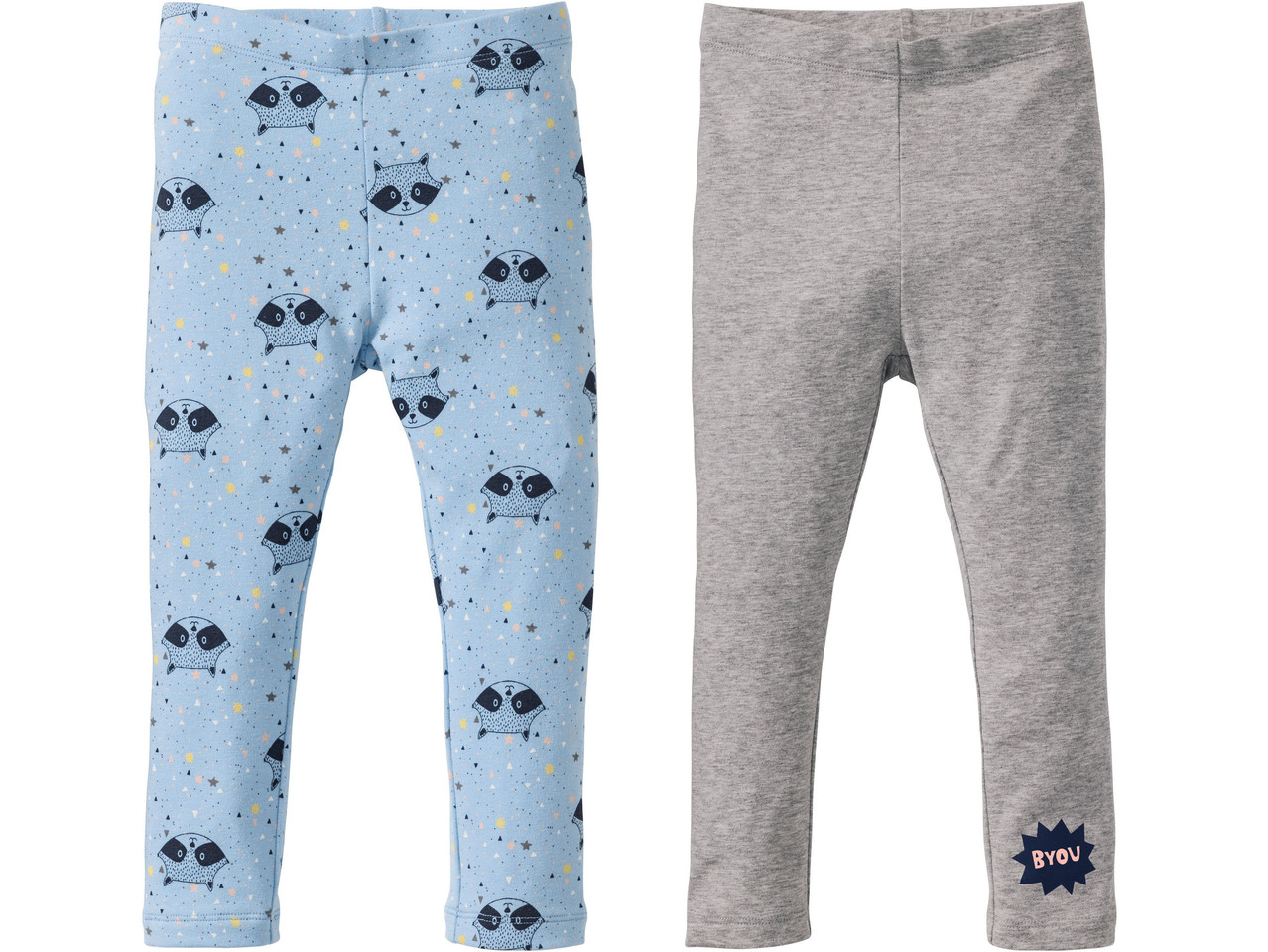 Girls' Leggings, 2 pieces or Thermal Leggings