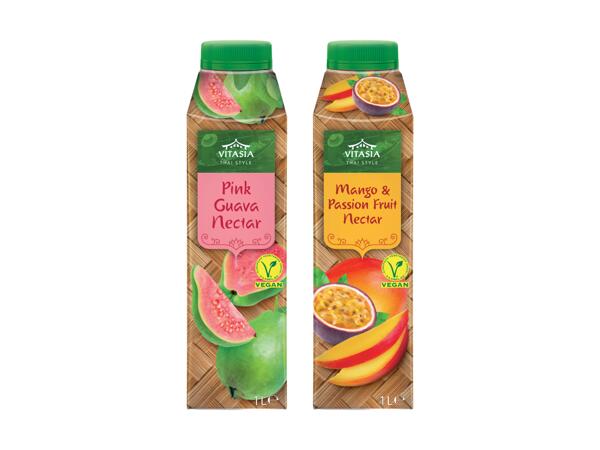 Mango-Maracuja oder Guaven Nektar