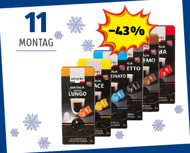 AMAROY Nespresso kompatible Kaffee Kapseln