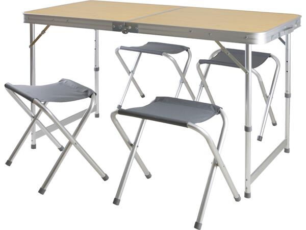 Camping Table & Stool Set