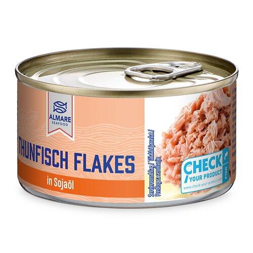 ALMARE SEAFOOD Thunfischflakes in Sojaöl