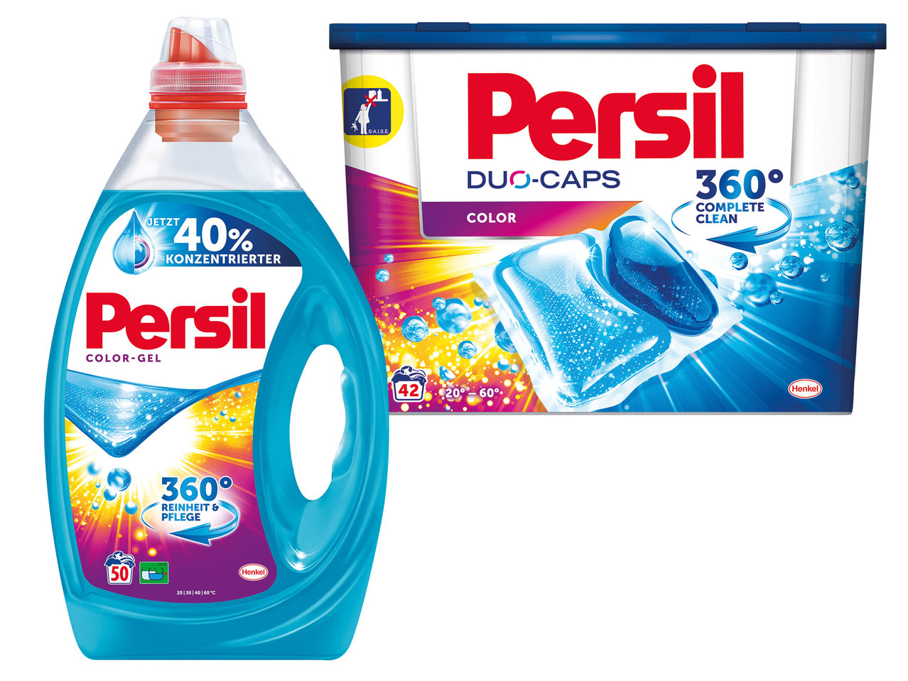 PERSIL Gel oder Caps