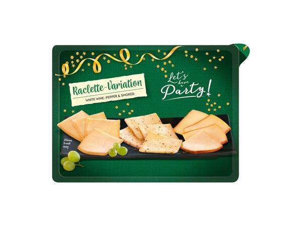 Cheese selection for Raclette