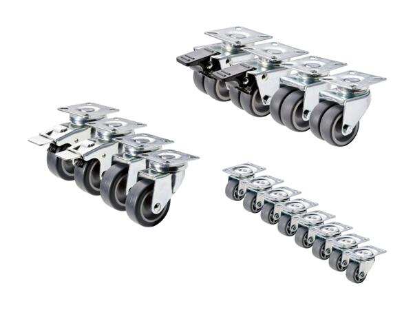 Set de roulettes, 4/8 pièces