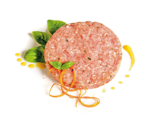 Hamburger with Turkey and Speck