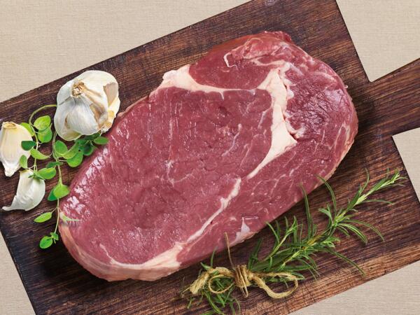Frisches Bio Rib-Eye Steak