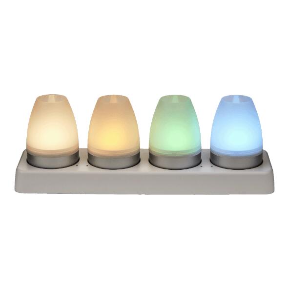 CASALUX(R) Lampes LED de salon de jardin, 4 pcs