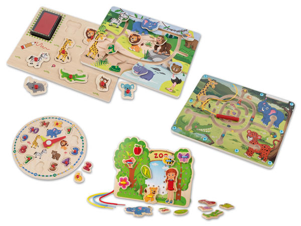 PLAYTIVE JUNIOR(R) Holz-Lernpuzzle-/ spiel