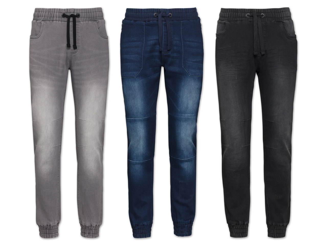LIVERGY(R) Herren Denim-Joggers1