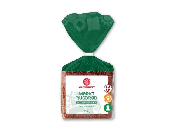 MADVÆRKET Mørkt rugbrød